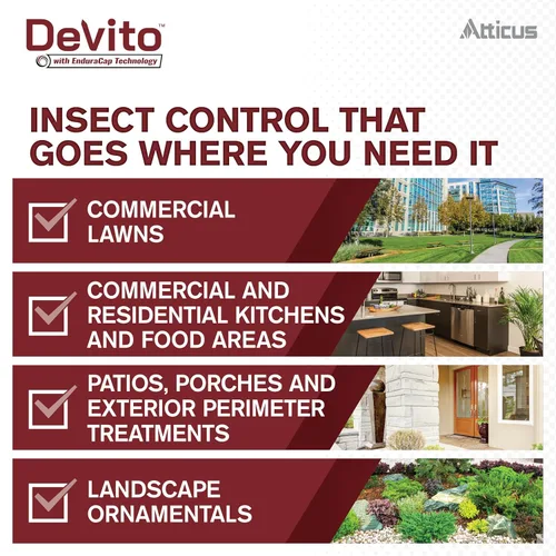 Vista 4 de Atticus Insecticida Devito CS (32oz) - Control de insectos
