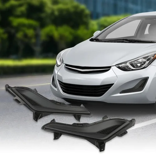 Vista 3 de G-PLUS Cubierta de luz antiniebla delantera compatible con Elantra Value Edition 2014-2016 Elantra GL GLS L Limited SE Sport Izquierdo Conductor