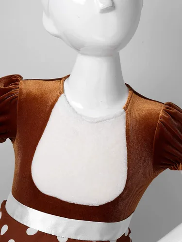 Vista 3 de ChICTRY - Vestido de tutú para bebé, diseño de reno de Navidad, una pieza