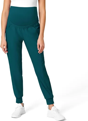 Vista 14 de WonderWink, pantalones de maternidad para mujer W123 Negro