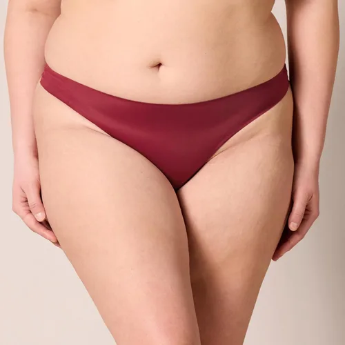 Vista 3 de Tienda Essentials Ropa interior transpirable sin costuras para mujer, tanga, elástica