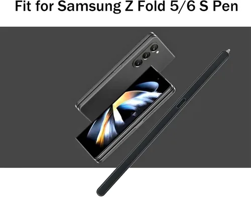 Vista 2 de Galaxy Z Fold 6/5 S Pen Fold Edition Z Fold 5 Slim S Pen para Samsung Galaxy Z fold 6 S Pen Fold 5 (EJ-PF946BBEGUS) Repuesto de lápiz capacitivo