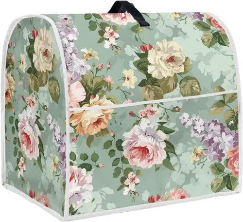 Vista 23 de Funda para mezclador de cocina de pata de perro bohemio compatible con ayuda de cocina de 4.5 a 5 cuartos de galón, batidora de pie Hamilton