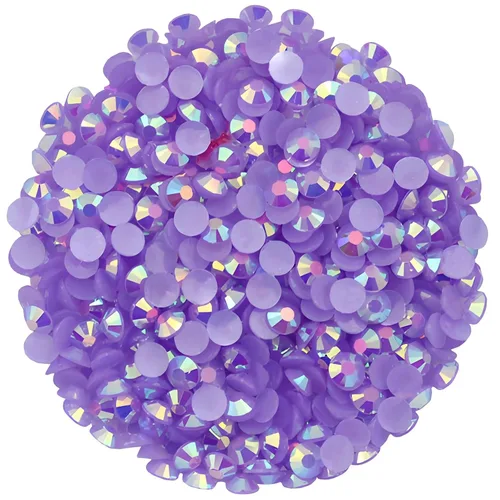 Vista 28 de 4500 diamantes de imitación SS6 de 0.079 in AB con parte trasera plana para uñas, manualidades, gemas redondas de brillo, cristales para bricolaje