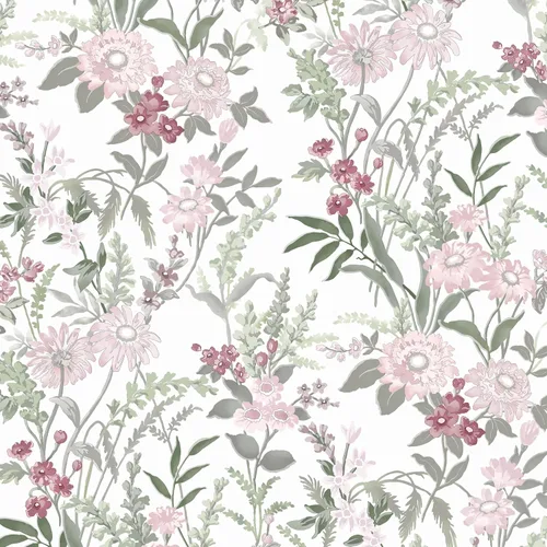 Vista 24 de Dimoon Papel tapiz floral de 78.7 x 16.1 pulgadas, papel de contacto negro grueso, papel tapiz grueso, papel tapiz delicado impermeable, hoja verde
