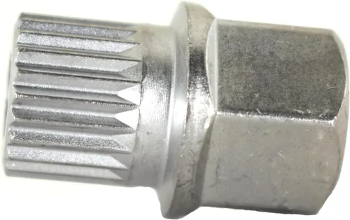 Vista 21 de TEMO Llave de extracción de tornillo de tuerca de bloqueo de rueda de 11/15Pt Socket antirrobo S3054 para vehículos BMW