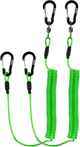 Vista 12 de Booms Fishing T02 - Correa de caña de pescar, correa de remo para kayak, accesorios de pesca para tabla de remo, cordón de pesca resistente