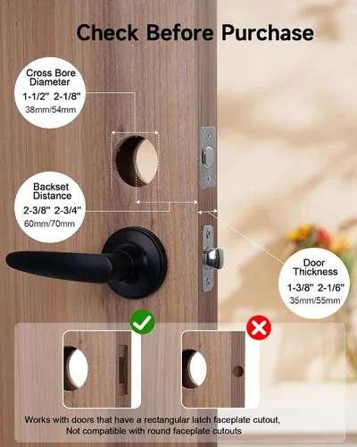 Vista 6 de Cerradura Inteligente ST380, Wi-Fi Integrado, Cerradura de Puerta de Entrada sin Llave con Huella Dactilar, Cerraduras de Seguridad de Cerrojo