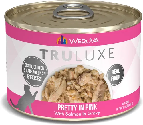 Vista 17 de Comida enlatada sabor cordero y pato TruLuxe Glam 'n Punk marca Weruva (24 unidades de 3 onzas cada una)