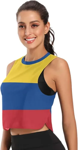 Vista 3 de Camiseta corta sin mangas para mujer, camiseta sin mangas