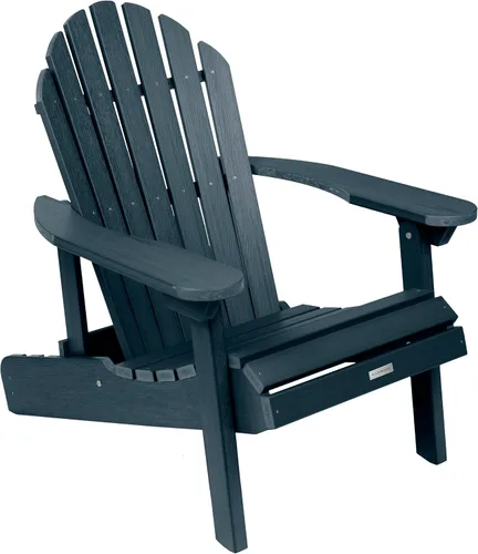 Vista 13 de Highwood Hamilton - Silla Adirondack plegable y reclinable fabricada en Estados Unidos, tamaño adulto, eucalipto
