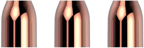 Vista 8 de Lstyle Dart Flight Accessory: Champagne Ring Premium Metal - for All PRO Dart Flights