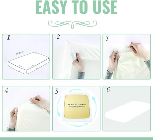 Vista 5 de Sábanas de cama King, juego de sábanas de 4 piezas tamaño King, sábanas de microfibra, sábanas transpirables y refrescantes, sábanas de microfibra