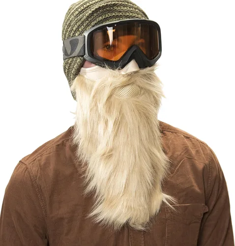 Vista 6 de Máscara de esquí Beardski marrón (Brown Mocha)