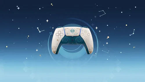 Vista 6 de PlayStation DualSense® Wireless Controller – Genshin Impact Limited Edition
