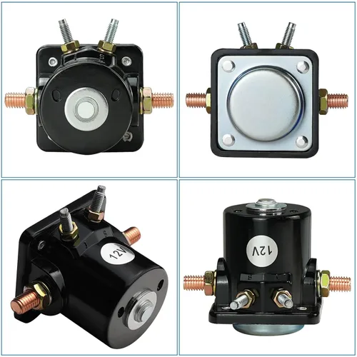 Vista 5 de Solenoide de arranque compatible con Mer-cury Ma-Rine John-Son OMC Evin-Rude fueraborda 25661 25661-1 8761053 895857 8976545 508905 18-5836 SW661
