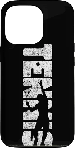 Vista 10 de iPhone 16 Funny Tennis Player Racket Tennis Case