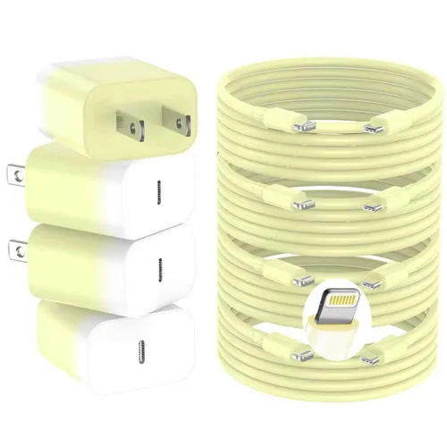 Vista 12 de Cargador para iPhone 17 Pro Max, 40 W USB C de carga rápida, paquete de 2
