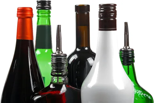 Vista 2 de Tiger Chef Vertedores de botellas clásicos de acero inoxidable con pico cónico vertedor de flujo medio rápido (24)