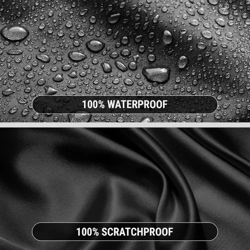 Vista 8 de iCarCover - Funda premium para automóvil, apta para Ford Focus Wagon 2000-2007, resistente al agua, para todo tipo de clima, a medida, protección