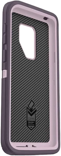 Vista 5 de OtterBox Defender Series - Funda solo para Galaxy S9+ (solo funda), embalaje no minorista, nebulosa morada (orquídea vinosa/morado noche)