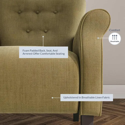 Vista 4 de Belleze Accent Chair - Silla