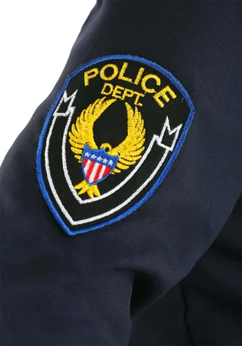 Vista 7 de Disfraz de policía para hombre Multicolor