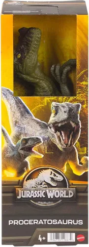 Vista 2 de Jurassic World Toys Big Action Proceratosaurus - Figura de 12 pulgadas (verde y negro 2023)