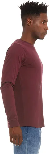 Vista 91 de Canvas Filmore 3501 - Camiseta de 4.2 onzas para hombre manga larga (1) Ceniza + (1) Jaspeado atlético