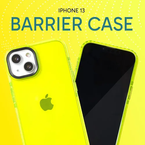 Vista 2 de SteepLab Funda Protectora para iPhone 13, Protección de 360 Grados que Absorbe Impactos con Borde Elevado y Colores Llamativos