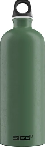 Vista 7 de Sigg - Botella de agua de metal reciclado - Traveller - Fabricada en Suiza - Para bebidas carbonatadas - Sin BPA - 20 Oz Glacier