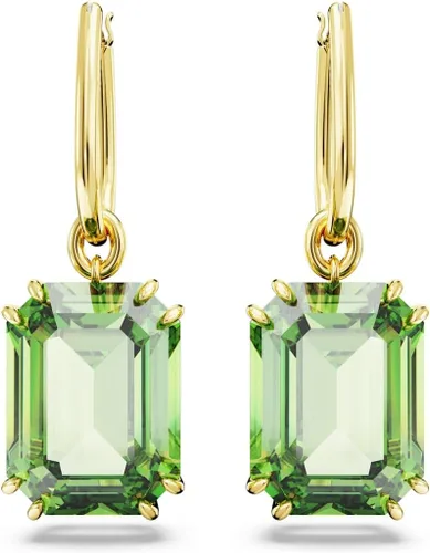 Vista 2 de Swarovski Millenia Jewelry Collection, Green Octagon Cut Crystals