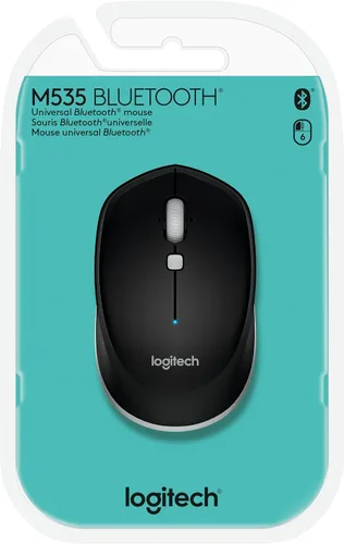 Vista 5 de Logitech M535 Bluetooth Mouse, Gray - Black, Discontinued