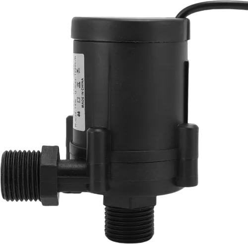 Vista 7 de Drfeify Bomba sumergible para piscina de peces, motor sin escobillas de 24 V, tarifa de 1000 lh para acuarios y estanques