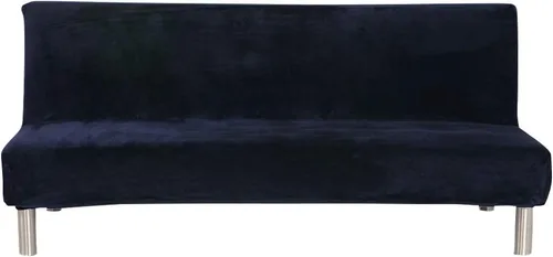 Vista 23 de MIFXIN Funda elástica para sofá cama sin brazos, funda de elastano para futón, plegable, sin reposabrazos, protector de muebles para sofá cama