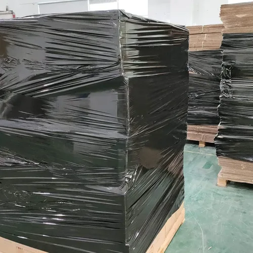 Vista 6 de Película elástica de 18 pulgadas, 1000 pies, calibre 85, película retráctil resistente, embalaje de adhesión duradera, envoltura de embalaje de Negro