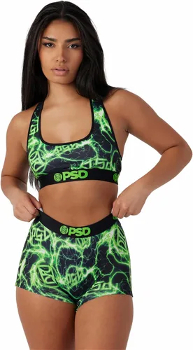 Vista 2 de PSD DC Comics - Pantalones cortos para mujer, ropa interior de cobertura completa, cómodos calzones elásticos para mujer