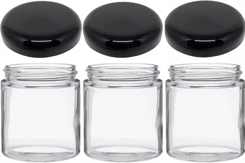 Vista 16 de JARMING COLLECTIONS Frascos de vidrio Mason de 16 onzas con tapas de plástico sin BPA – Frascos Mason de boca regular para beber y almacenar
