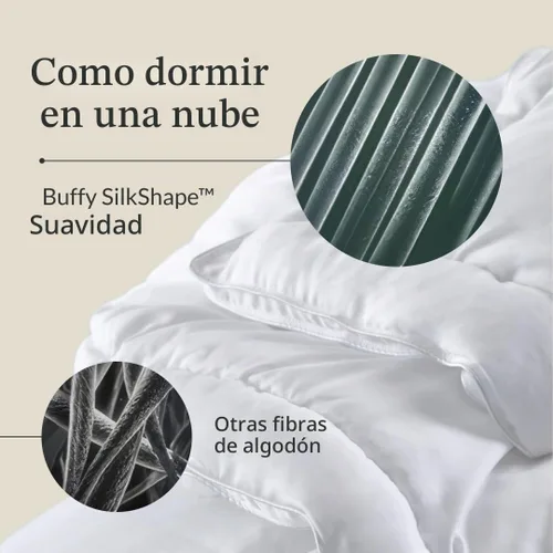 Vista 4 de Buffy Edredón Cloud - Edredón individual - Tela de eucalipto - Ropa de cama hipoalergénica - Individual/Individual XL