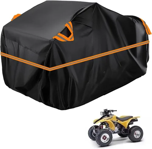 Vista 123 de Cubierta para ATV impermeable compatible con Arctic Cat H1 EFI TRV Cruiser 4x4 2011, cubierta de 210D para vehículos de 4 ruedas, cubierta para quad
