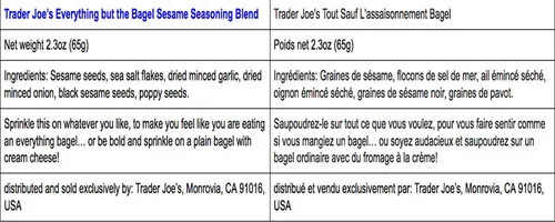 Vista 3 de Trader Joe's Seasonings Bundle - Everything But The Bagel Sesame and Chile Lime Seasoning Blends (1 of each)