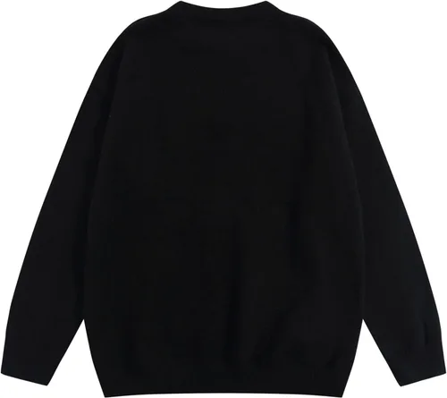 Vista 3 de Niepce Inc Streetwear Panda - Suéter de punto de gran tamaño para hombre