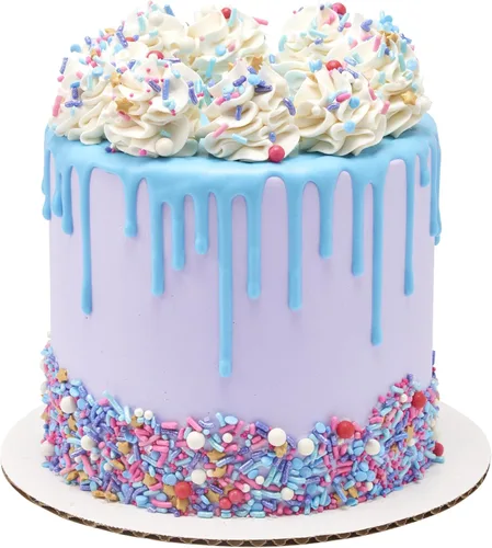 Vista 5 de Shimmer - Mezcla de gránulos de cumpleaños para hornear, rosa, dorado y Diente dulce