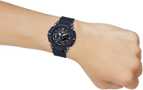 Vista 6 de Casio G-Shock, GMA-S2200-1ADR, Reloj analógico-digital para mujer, negro, correa, Negro -, Correa