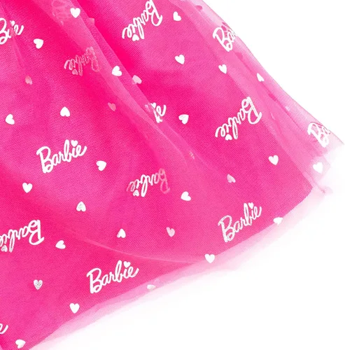 Vista 6 de Barbie Vestido de tul para niñas de niño pequeño a niño grande