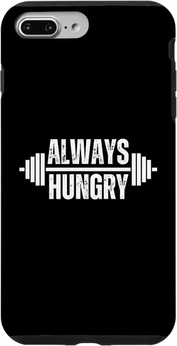 Vista 12 de iPhone 11 Pro Max Funny Body builder Always Hungry Gym Lover Workout Joke Case