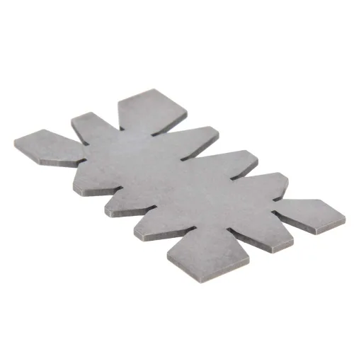 Vista 3 de Utoolmart Medidor de rosca de acero inoxidable Medidor de tornillo de paso de molienda, ángulo de ranura en V, medidor de corte de rosca de medición