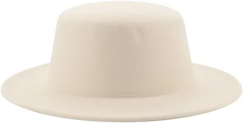 Vista 33 de Sombrero de invierno para mujer, sombreros de invierno para mujer, moda formal, boda, decorar, gorra de Panamá