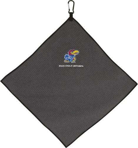 Vista 5 de Team Effort Collegiate - Toalla de microfibra gris de 15" x 15