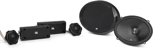 Vista 2 de JBL - STADIUM62F 6 1/2 "Altavoz coaxial de audio para coche (par) con STADIUM62CF 6 1/2 "Altavoces de componentes de audio para automóvil de 2 vías